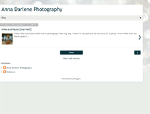 Tablet Screenshot of annadarlenephotography.blogspot.com