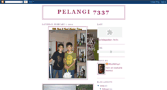 Desktop Screenshot of pelangi7337.blogspot.com