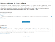 Tablet Screenshot of peinture-maroc.blogspot.com