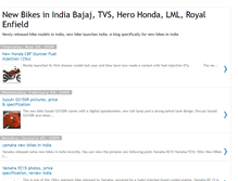 Tablet Screenshot of bikes-in-india.blogspot.com