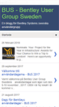 Mobile Screenshot of bentleyusersweden.blogspot.com