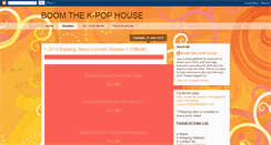 Desktop Screenshot of k-pop-in-the-house.blogspot.com