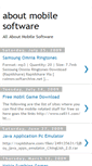 Mobile Screenshot of aboutmobilesoftware.blogspot.com
