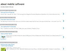 Tablet Screenshot of aboutmobilesoftware.blogspot.com