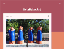 Tablet Screenshot of estabainsart.blogspot.com