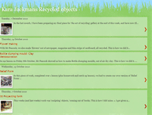 Tablet Screenshot of karajackmansgcserecycling.blogspot.com