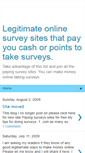 Mobile Screenshot of dontpayforalistofsurveysites.blogspot.com