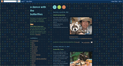 Desktop Screenshot of butterflydanceproject.blogspot.com