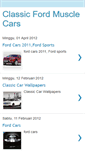 Mobile Screenshot of classic-ford-muscle-cars.blogspot.com