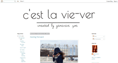 Desktop Screenshot of cestlavie-ver.blogspot.com