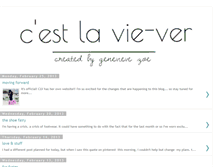 Tablet Screenshot of cestlavie-ver.blogspot.com