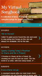 Mobile Screenshot of myvirtualsongbook.blogspot.com