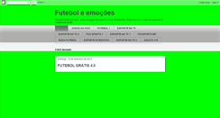 Desktop Screenshot of futeboleemocoes.blogspot.com