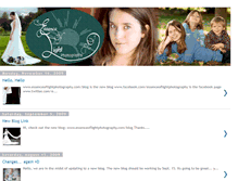 Tablet Screenshot of essenceoflightphotography.blogspot.com