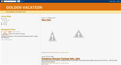 Desktop Screenshot of goldenvacationtour.blogspot.com