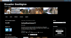 Desktop Screenshot of ecuageo.blogspot.com