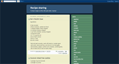 Desktop Screenshot of ottawarecipesharing.blogspot.com