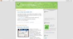 Desktop Screenshot of metuceit.blogspot.com