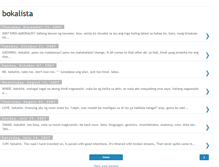 Tablet Screenshot of bokalist.blogspot.com