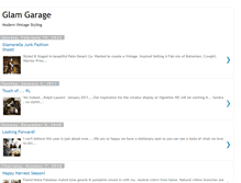 Tablet Screenshot of glamgarage.blogspot.com