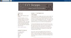 Desktop Screenshot of evy-designs.blogspot.com