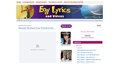 Desktop Screenshot of egylyrics.blogspot.com