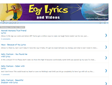 Tablet Screenshot of egylyrics.blogspot.com