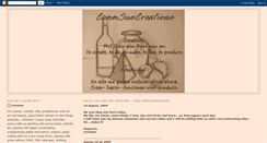 Desktop Screenshot of connsuecreativae.blogspot.com