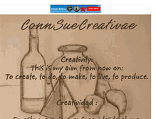 Tablet Screenshot of connsuecreativae.blogspot.com