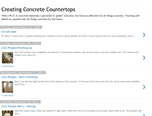 Tablet Screenshot of concreteathome.blogspot.com