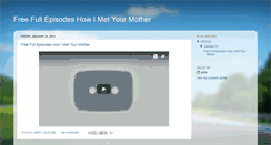 Desktop Screenshot of freefullepisodeshowimetyourmother.blogspot.com