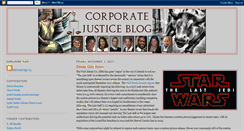 Desktop Screenshot of corporatejusticeblog.blogspot.com