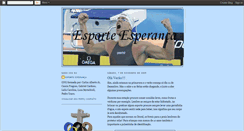 Desktop Screenshot of esporteesperanca.blogspot.com