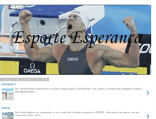 Tablet Screenshot of esporteesperanca.blogspot.com