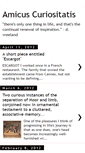 Mobile Screenshot of amicuscuriositatis.blogspot.com