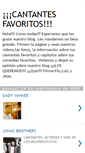 Mobile Screenshot of loscantantesmaslindosdelmundo.blogspot.com