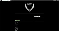 Desktop Screenshot of mundoloser.blogspot.com