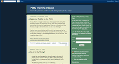 Desktop Screenshot of pottytrainingupdate.blogspot.com