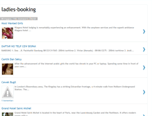 Tablet Screenshot of ladies-booking.blogspot.com