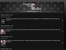 Tablet Screenshot of cookingwithgoths.blogspot.com