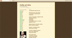 Desktop Screenshot of gritoalaire.blogspot.com