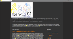 Desktop Screenshot of finalfantasyx-3-lafconcept.blogspot.com