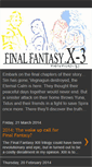 Mobile Screenshot of finalfantasyx-3-lafconcept.blogspot.com