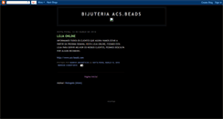 Desktop Screenshot of acsbeads.blogspot.com
