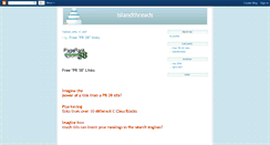Desktop Screenshot of islandthreads.blogspot.com