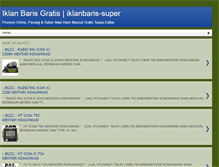 Tablet Screenshot of iklanbaris-super.blogspot.com