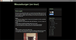 Desktop Screenshot of mouseburgerontour.blogspot.com