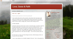 Desktop Screenshot of lovegraceandfaith.blogspot.com