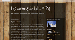 Desktop Screenshot of lescarnetsdelilu-bis.blogspot.com