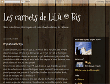 Tablet Screenshot of lescarnetsdelilu-bis.blogspot.com